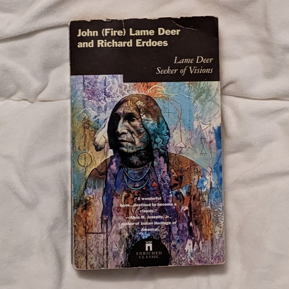 💥 Lame Deer Seeker of Visions by John (Fire) Lame Deer & Richard Erdoes